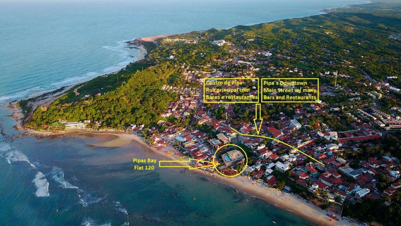 Ferienwohnung Pipa'S Bay Flats Tibaú do Sul Exterior foto